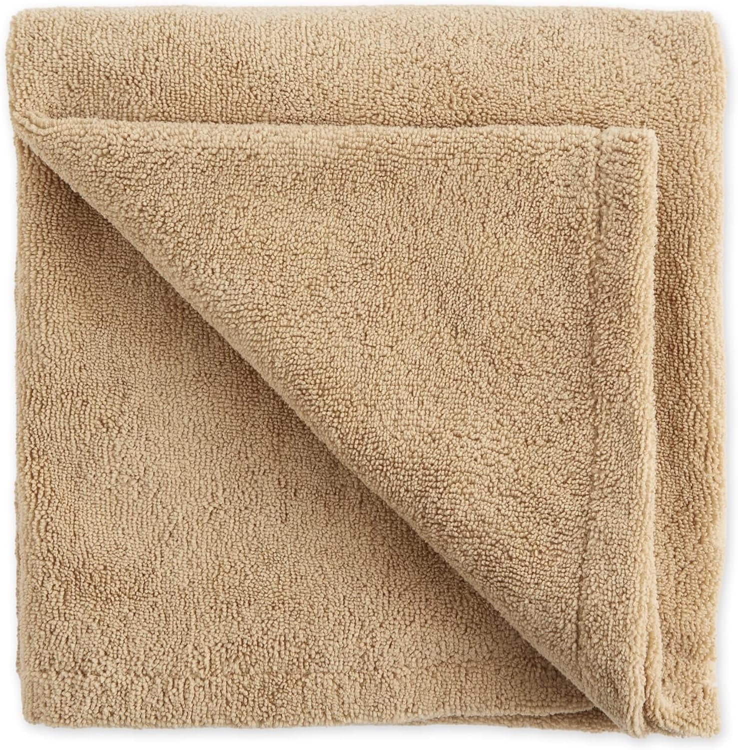 Pet Drying Collection Embroidered Terry Microfiber, Towel X-Large, 41X23.5", Taupe with Black Paw Print